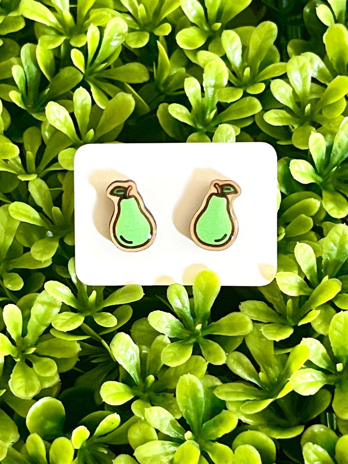 Pear Stud Earrings