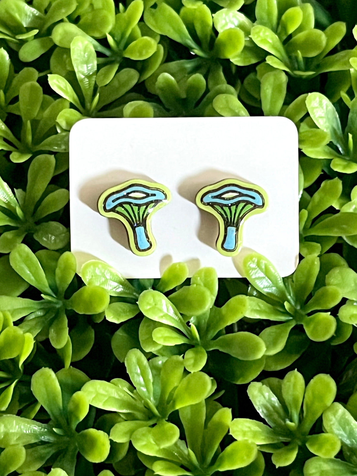 Mushroom Stud Earrings