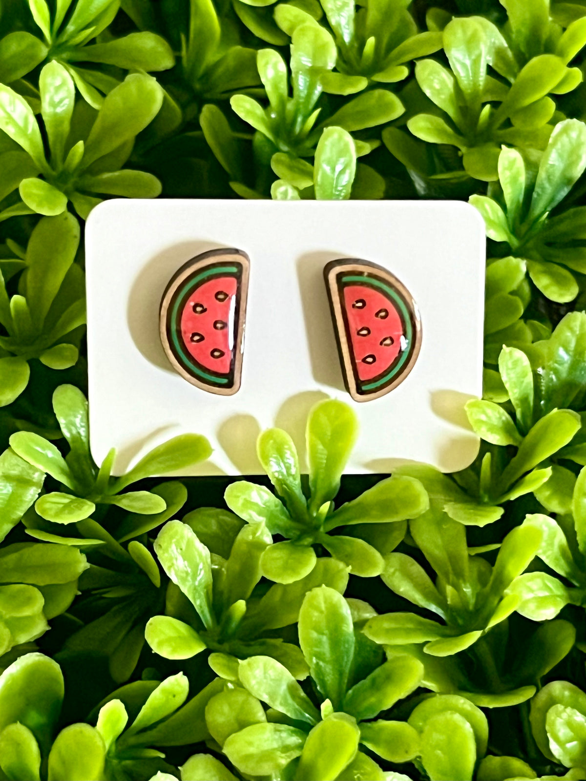 Watermelon Stud Earrings